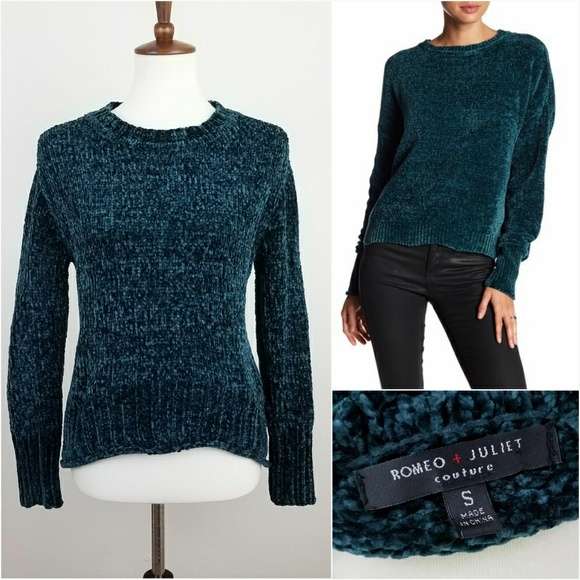 Romeo & Juliet Couture Sweaters - Romeo + Juliet Couture Chenille Sweater